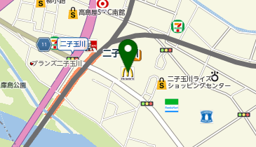 HIS二子玉川ライズ S.C.営業所の地図画像