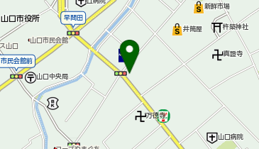 HIS山口法人営業所の地図画像