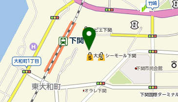POWDER PALETTE 下関大丸の地図画像