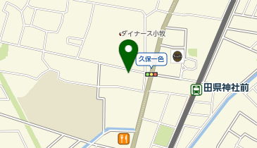 コインランドリーボーテ 小牧田県店の地図画像