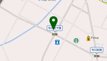 コインランドリーボーテ 西尾今川店の地図画像