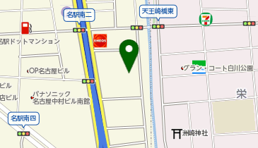 コインランドリーボーテ 名駅南店の地図画像