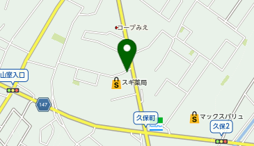 コインランドリーボーテ 松阪駅部田店の地図画像