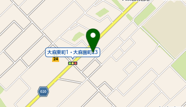 サラダ館大麻東町店の地図画像