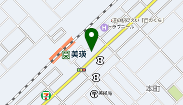 サラダ館美瑛店(丸一スギモト)の地図画像