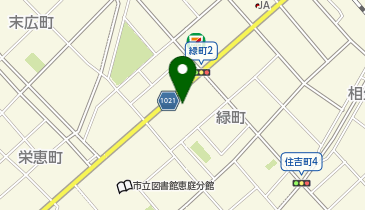 サラダ館恵庭駅前店の地図画像