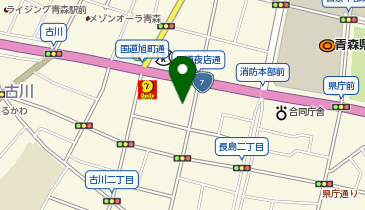 サラダ館青森古川店の地図画像