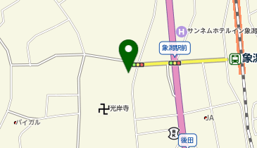 サラダ館象潟店(いとう家具店)の地図画像
