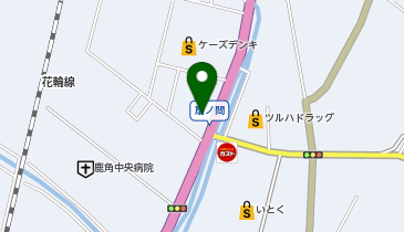 サラダ館花輪店の地図画像