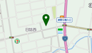 サラダ館日詰店(寝装ふじわら)の地図画像