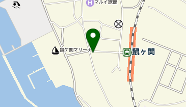 サラダ館ねずがせき店の地図画像