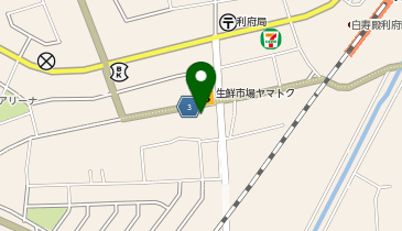 サラダ館利府中央店の地図画像