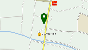 サラダ館松川店の地図画像