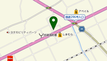 サラダ館八日市場店の地図画像