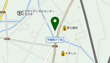 サラダ館 大町店の地図画像