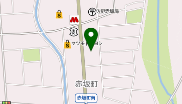 サラダ館 佐野赤坂店の地図画像
