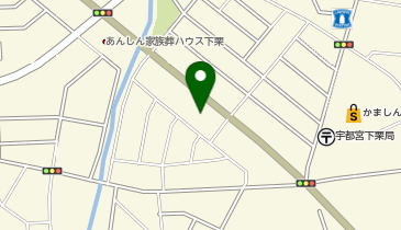 サラダ館下栗店の地図画像