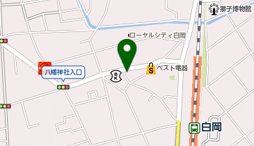 サラダ館白岡本町通り店の地図画像