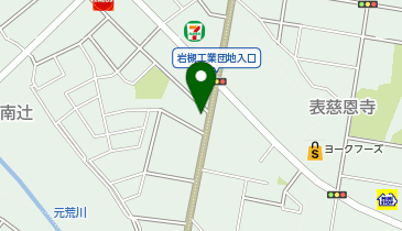 サラダ館岩槻上野店の地図画像