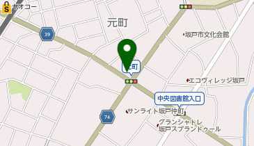 サラダ館坂戸店(株)宣広社の地図画像