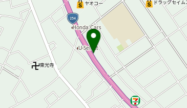 サラダ館川越諏訪店 サンエーの地図画像