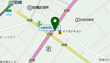 サラダ館岩槻本町店の地図画像