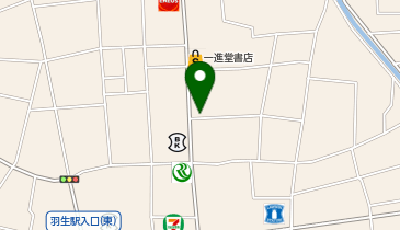 サラダ館羽生中央店の地図画像