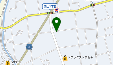サラダ館関山店の地図画像