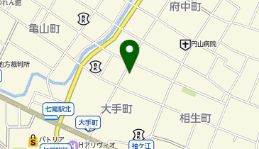 サラダ館七尾大手町店 (株)大林酒店の地図画像