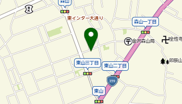 サラダ館森山店(荒井酒店)の地図画像