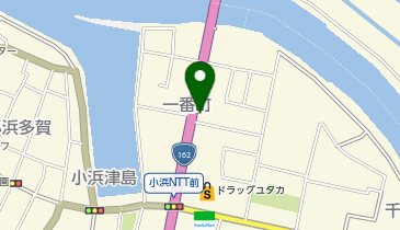 サラダ館小浜中央店の地図画像