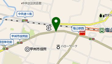 サラダ館塩山駅前通り店の地図画像