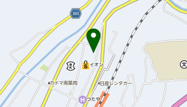 サラダ館木曽福島店の地図画像