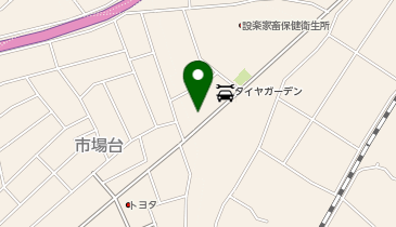 サラダ館しんしろ店 新城商会の地図画像