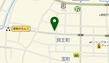 サラダ館米之座店の地図画像