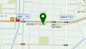 サラダ館稲沢駅前店の地図画像