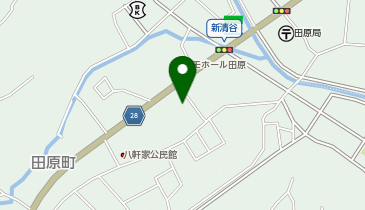 サラダ館田原八軒家店の地図画像