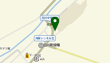 サラダ館白川店(有)浅井商店の地図画像