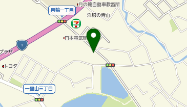 サラダ館瀬田東店の地図画像