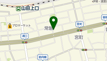 サラダ館伊勢中央店の地図画像