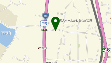 サラダ館外環市町店 山岡の地図画像
