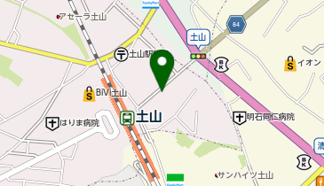 サラダ館土山駅前店 エノモトの地図画像