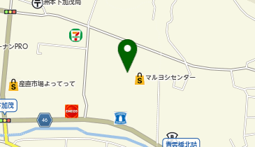 サラダ館下加茂店の地図画像