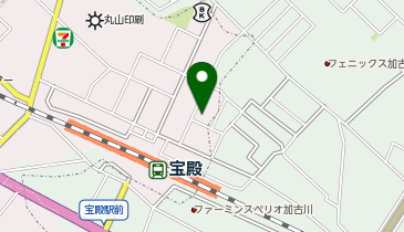 シャディ サラダ館 宝殿駅前店の地図画像