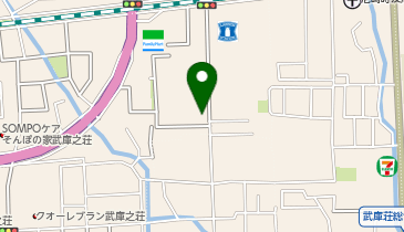 サラダ館武庫常松店の地図画像