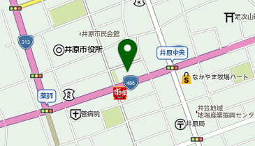 サラダ館 井原店の地図画像