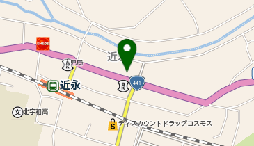 サラダ館きほく店の地図画像