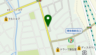 サラダ館那珂川今光店の地図画像