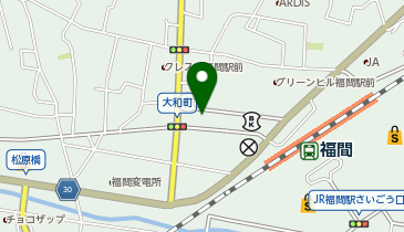 サラダ館福間駅前店の地図画像