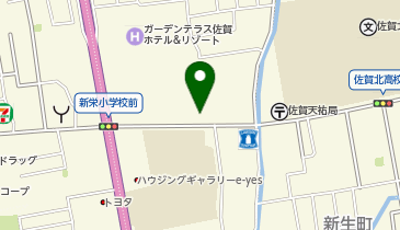 サラダ館新栄店の地図画像